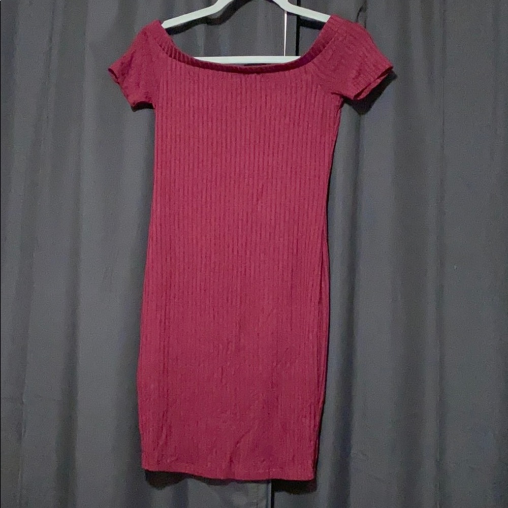 Off shoulder matron dress